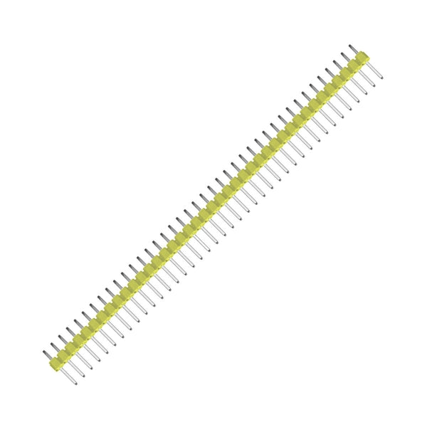 Male Header 1x40 Pins 0.1" (2.54mm) Spacing