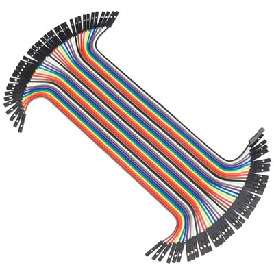 Female-Female Jumpers - 40 Wire Set