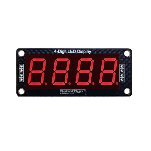 RobotDyn TM1637 4 Digit LED Display with 0.56" Digits