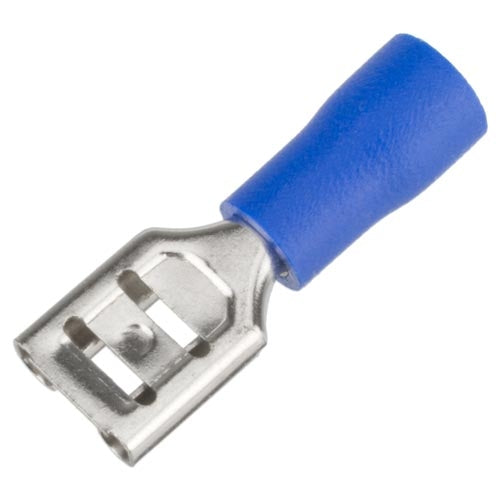Female Quick Disconnect - 1-4" Blue (16-14 AWG)