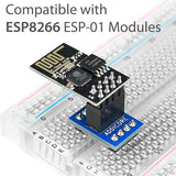 nRF24L01+ and ESP8266 Breadboard Adapter (BB-ADTR)