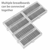 Mini Transparent Clear Breadboard 170 Tie-Points