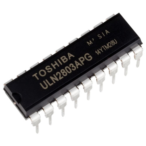 2x Circuits Intégrés ULN2803A STMicroelectronics - DIP-18 - Neuf