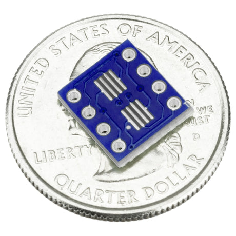 8 Pin SOIC, SOP, SO, MSOP, and TSSOP Breakout Board