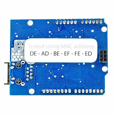 W5100 Ethernet Shield with Long Pins for Arduino