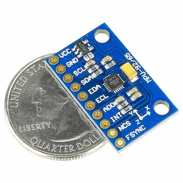 MPU-9250 9-DOF 3-Axis Accelerometer, Gyro, & Magnetometer