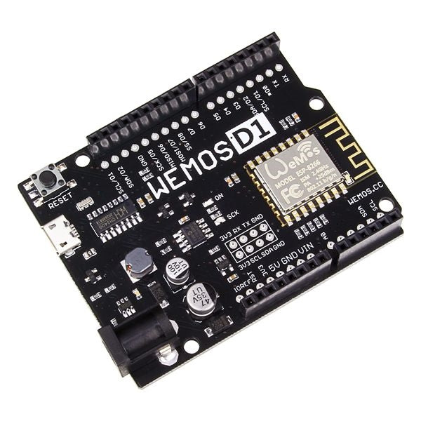 Wemos ESP8266 D1 R2 V2.1.0 Dev Board (Arduino UNO Board Footprint) –  Addicore