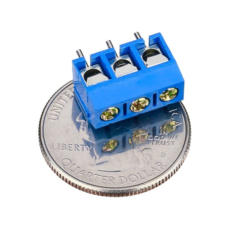 3-Position Screw Terminal Block