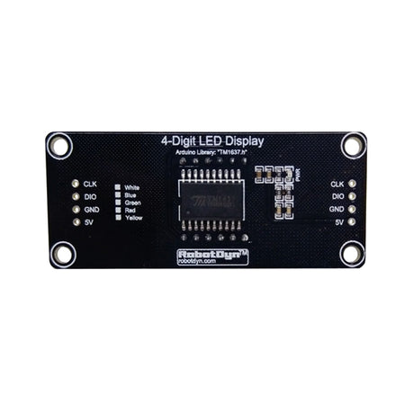 RobotDyn TM1637 4 Digit LED Display with 0.56" Digits