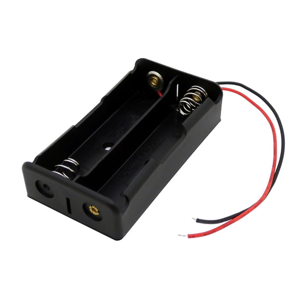 2x Dual Place 18650 Battery Holder with Wires – Addicore