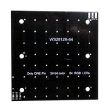 WS2812B RGB Addressable LED 8x8 Module