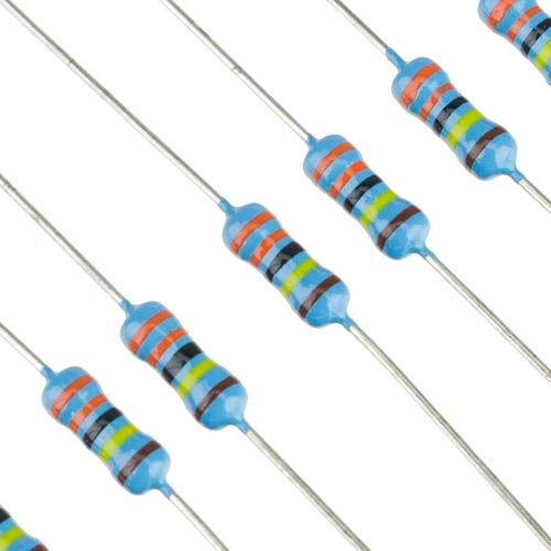 Kit De 2600 Résistances 1/4W AYWHP - 130 Valeurs De 1 Ohm à 3M Ohm, Film Métallique, Anneaux Couleur, Pour Bricolage électronique - 2